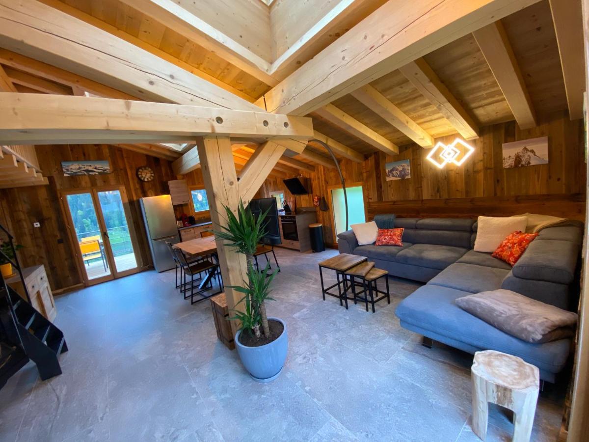 Chalet Du Champel Jacuzzi Saint-Gervais-les-Bains Exteriér fotografie