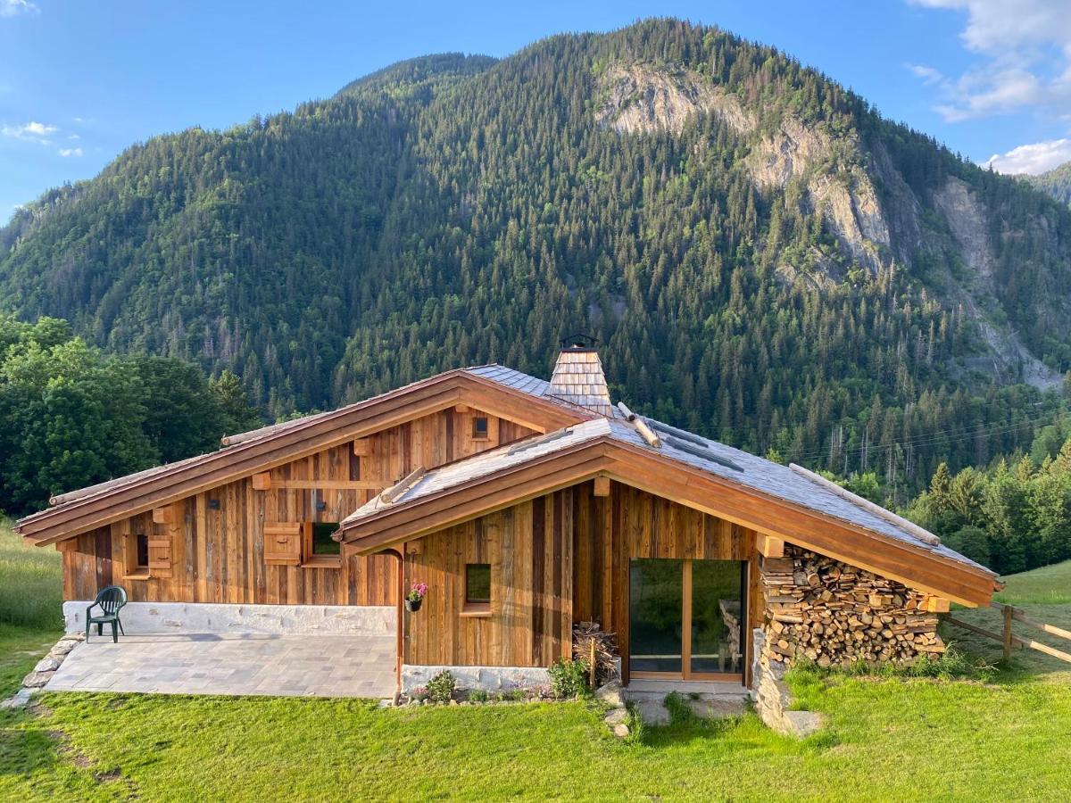 Chalet Du Champel Jacuzzi Saint-Gervais-les-Bains Exteriér fotografie