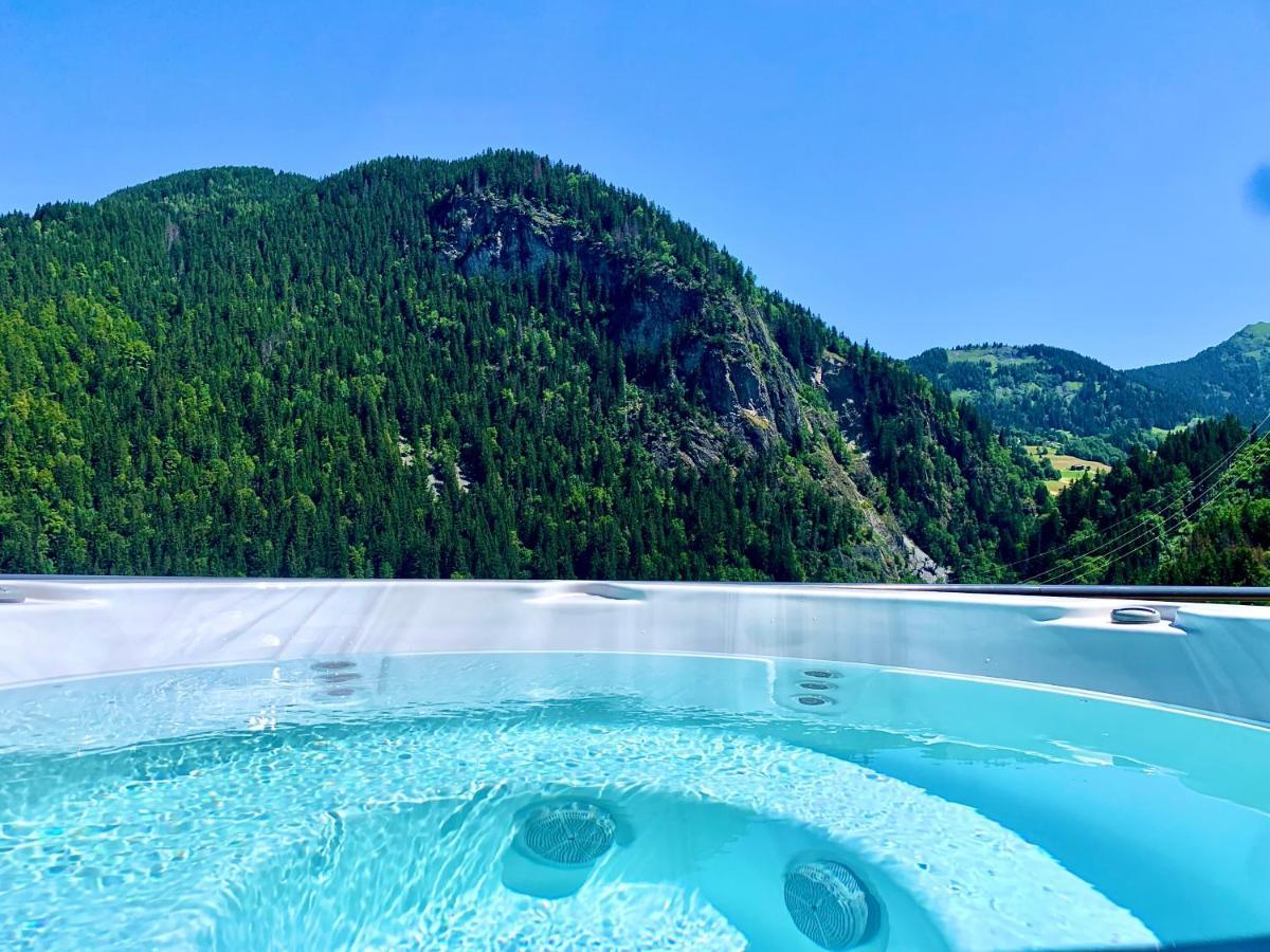 Chalet Du Champel Jacuzzi Saint-Gervais-les-Bains Exteriér fotografie