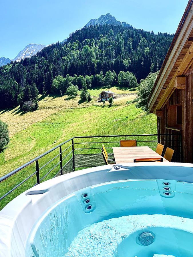 Chalet Du Champel Jacuzzi Saint-Gervais-les-Bains Exteriér fotografie