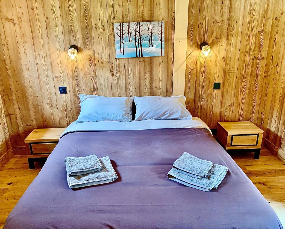 Chalet Du Champel Jacuzzi Saint-Gervais-les-Bains Exteriér fotografie