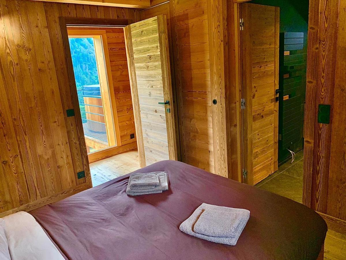 Chalet Du Champel Jacuzzi Saint-Gervais-les-Bains Exteriér fotografie