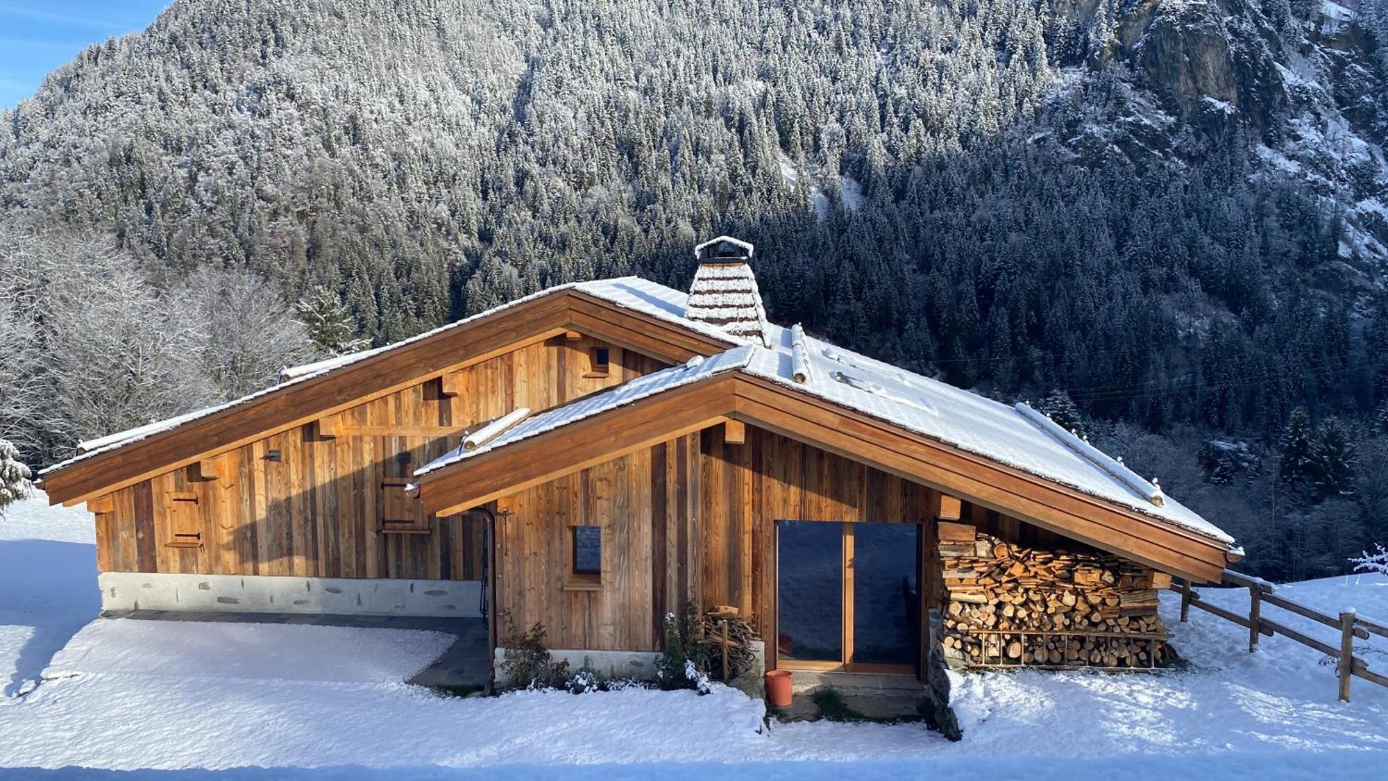 Chalet Du Champel Jacuzzi Saint-Gervais-les-Bains Exteriér fotografie